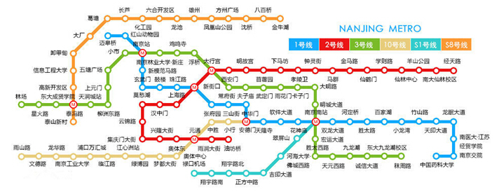 南京3号地铁线路图图片