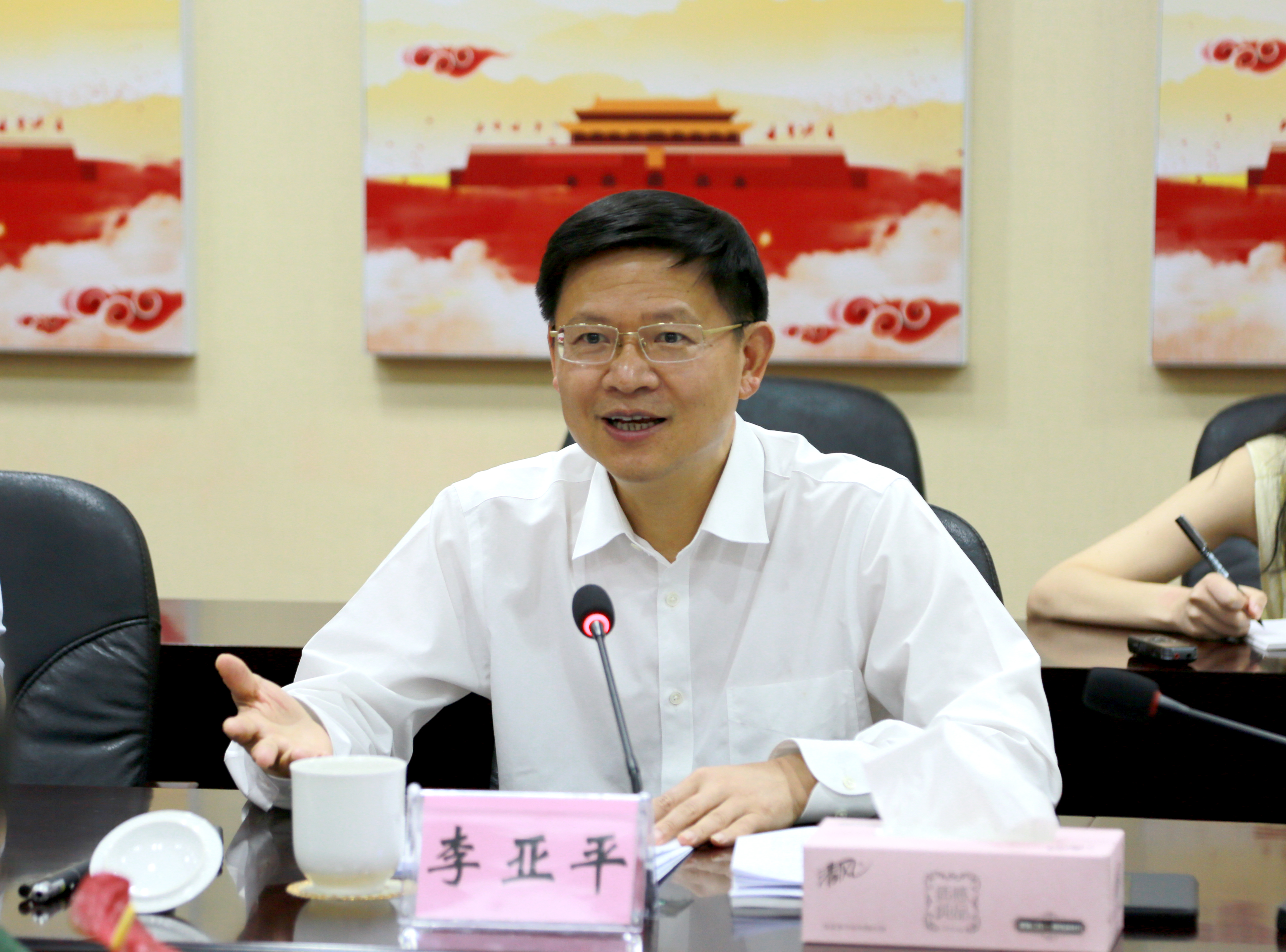 苏州市市长李亚平调研交通运输工作听取铁路建设情况汇报